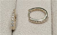 Orecchini Gazzola Donna in Oro giallo Zircone OROGZIRCM8